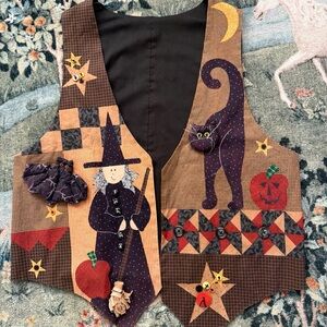 Women’s Vintage Halloween Vest